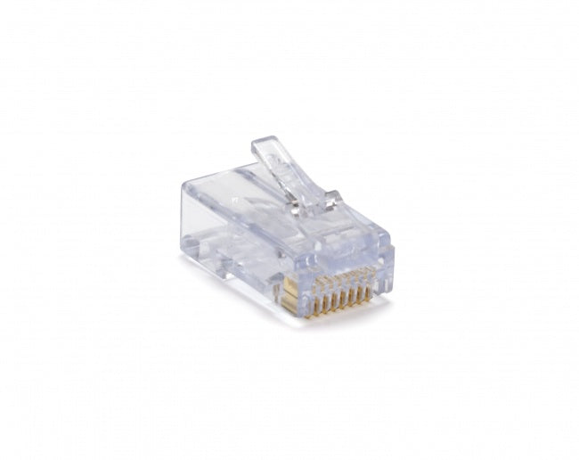 Platinum Tools - 100011C - EZ-RJ45 Cat6 Combo. Connector/Strain Relief (30ea). Clamshell.