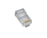 Platinum Tools - 106162C - RJ45 (8P8C), Cat5e HP, Round-Stranded. 25/Clamshell.