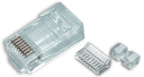 Platinum Tools - 106173J - RJ45 (8P8C), Cat6 HP, Round-Stranded. 100/Jar.