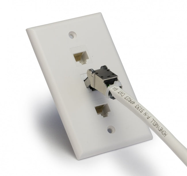 Platinum Tools - 106230 - Shielded Cat6A Flex Connector. 1/Bag.