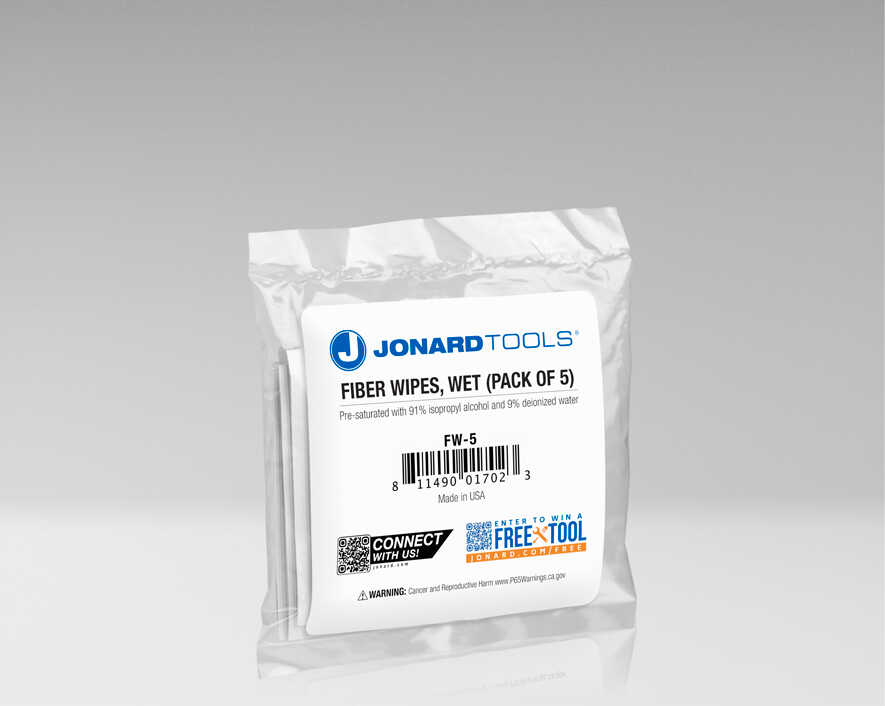 Jonard - TK-160 - Fiber Prep Kit W/FCC & VFL