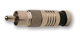 Platinum Tools - 18270 - RCA Type RGB Compression 23AWG Nickel Plated Connectors (Bulk Package 25Pc/Bag)