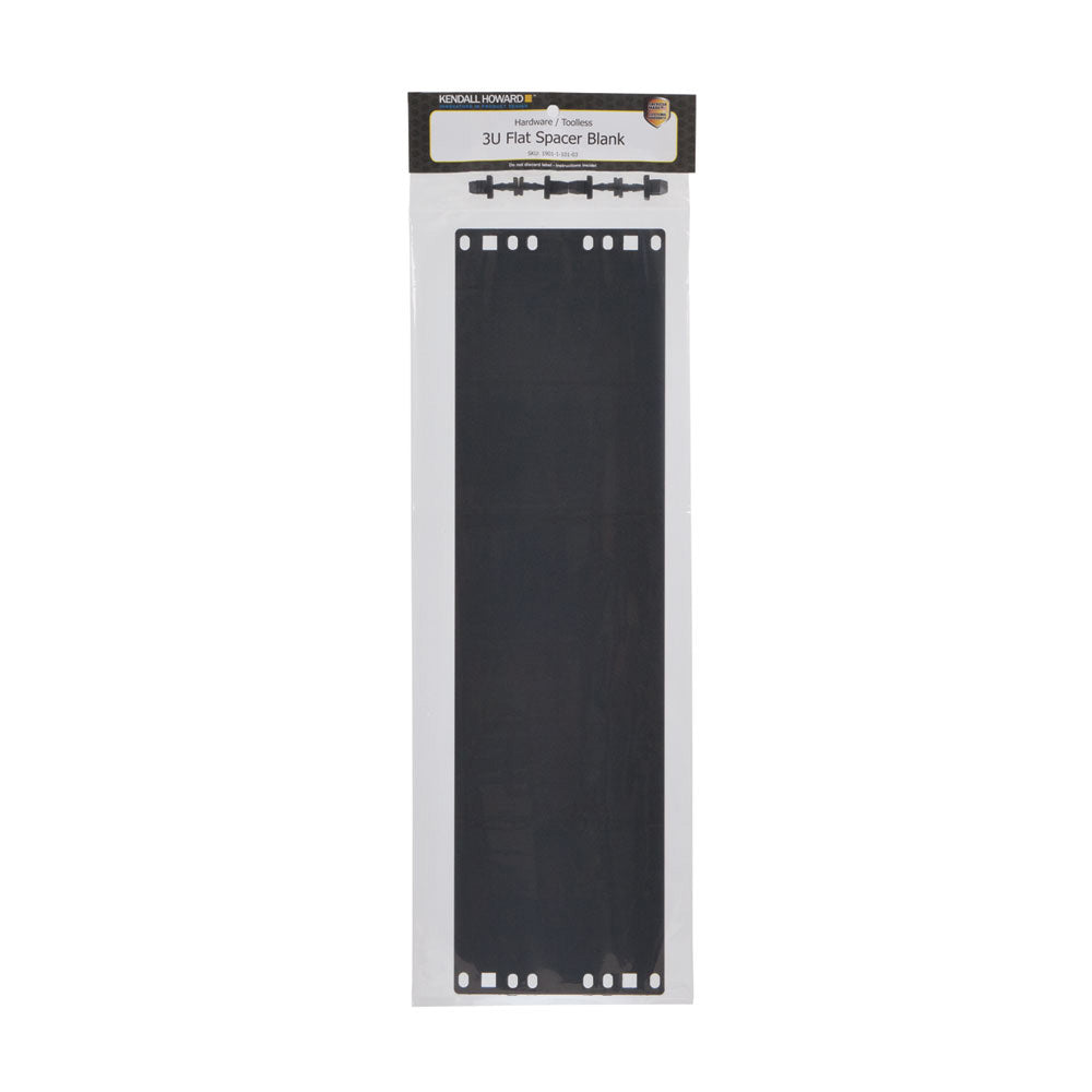 Kendall Howard - 1901-1-101-03 - 3U Flat Spacer Blank