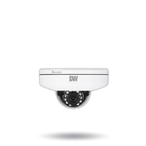 Digital Watchdog - DWC-MF5Wi4TW - MEGApix 5MP Ultra Low-profile Vandal Dome IP Camera with 4.0mm Fixed Lenses and Color in Near-total Darkness and IR with IVA License