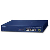 Planet - VR-300FP - Enterprise 1-Port 1000X SFP + 4-Port 10/100/1000T 802.3at PoE VPN Security Router
