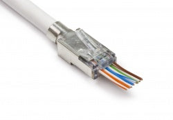 Platinum Tools - 202022J - EZ-RJ45 Shielded, External Ground. 50/Jar.