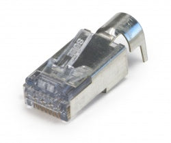 Platinum Tools - 202051J - ezEX44 Cat6 Shielded RJ45 External Ground Connector, 50/Jar.