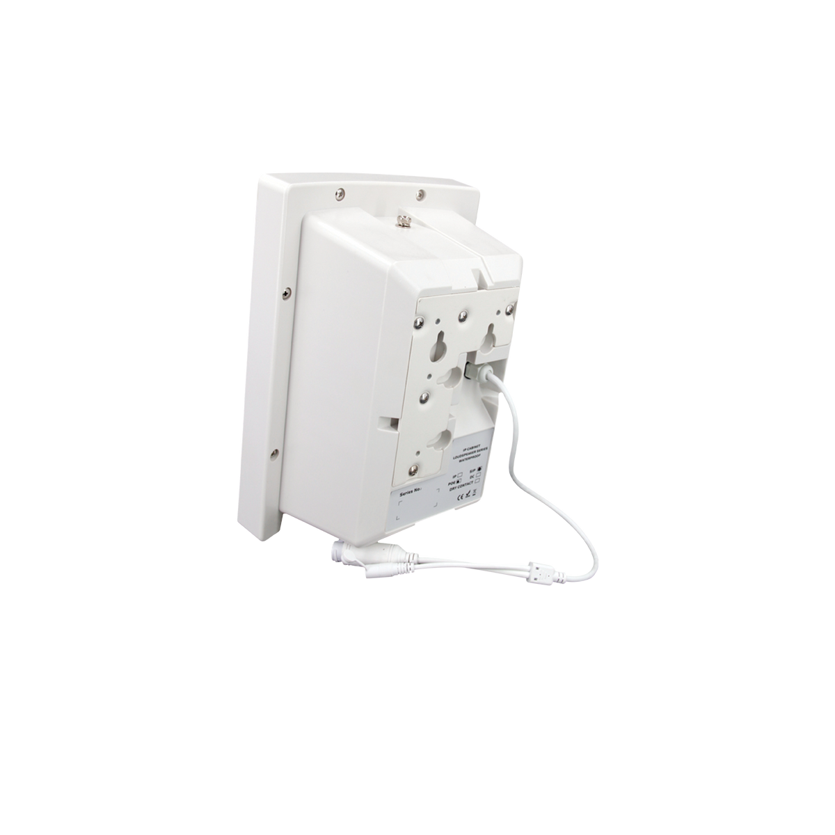 Digital Watchdog - DW-SWSPW30iAM - Built in 30W Amplifier, Wall Mounted Ip-enabled Speaker, Compatible with VoIP Devices (IP PBX, IP Phone) Via SIP