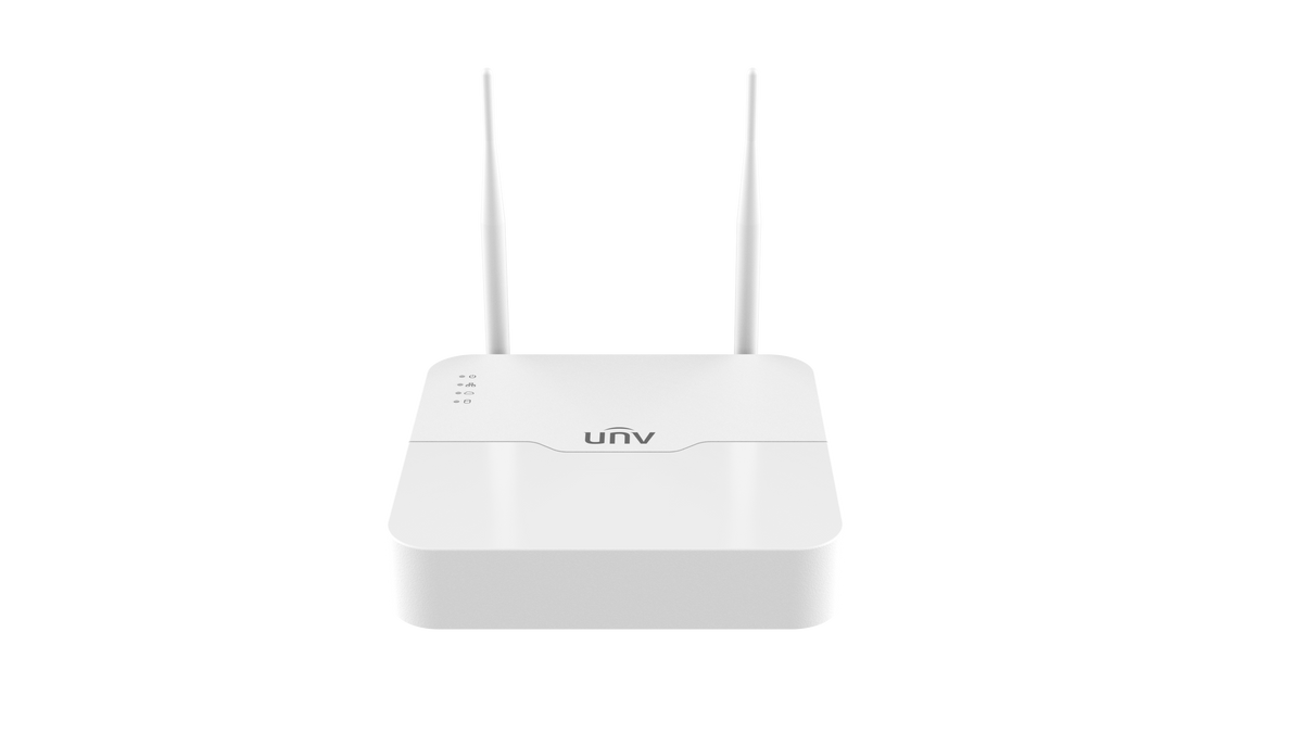 UNV - KIT/NVR301-08S4-LW/8*IPC2122LB-AF28WK-WF - UNV 1+8 WiFi Bullet Kit 2.8mm