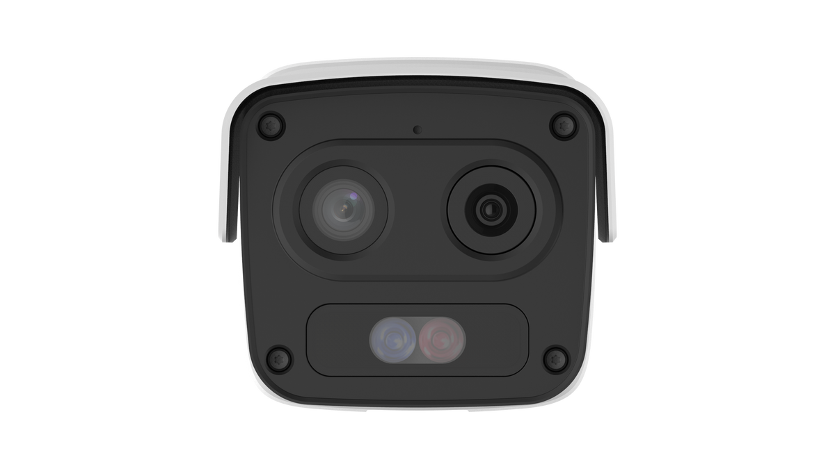 UNV - TIC2A32SA-F3-4F4AC-I1 - UNV Dual Dual-spectrum Thermal Network Bullet Camera Thermal:256*192(3.2mm)  Optical: 4MP(4mm)
