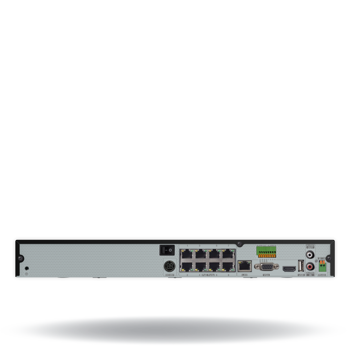 Digital Watchdog - DW-VG41210T8P - VMAX IP G4 8-channel PoE NVR with 4 Bonus Channels, Linux-Based embedded - 10TB