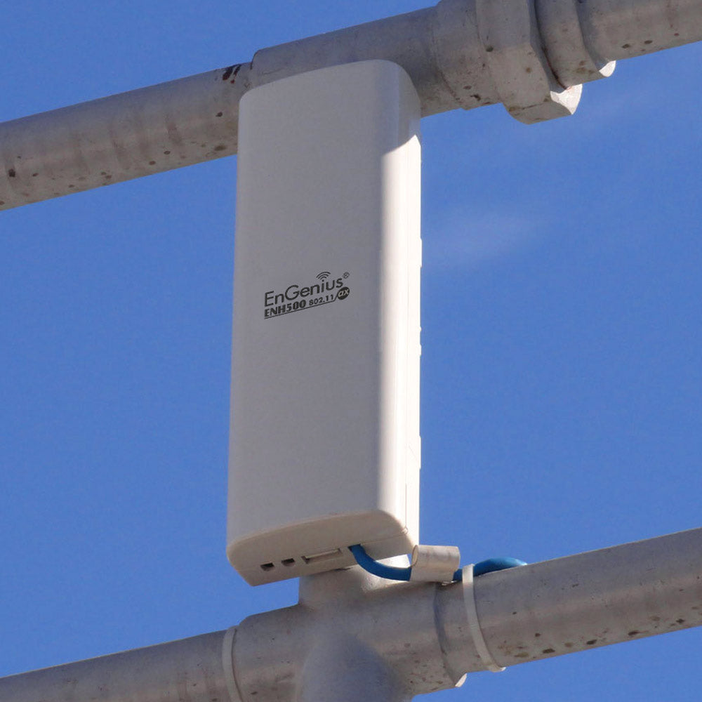 Engenius - ENH500-AX - Two Wi-Fi 6 Outdoor AX1200 5 GHz Point to Point Wireless Bridge