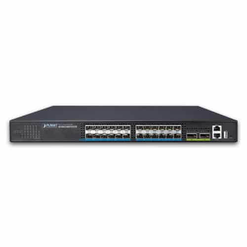 Planet - XGS-5240-24X2QR - Layer 2+ 24-Port 10G SFP+ + 2-Port 40G QSFP+ Stackable Managed Switch