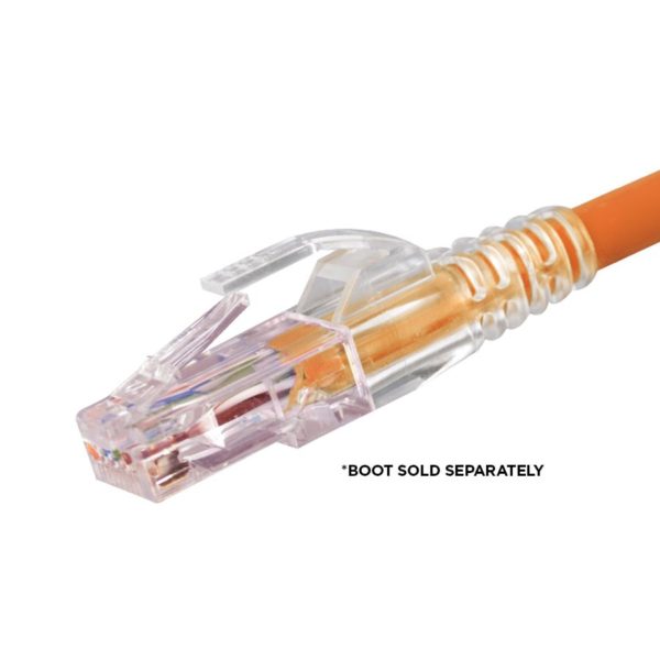 Simply 45 - S45-1700 - Pass Through Red Tint, Hi/Lo Stagger - Cat6/6a UTP - 100pc Jar