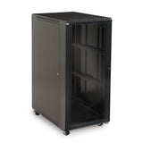 Kendall Howard - 3100-3-001-27 - 27U LINIER® Server Cabinet - Glass/Vented Doors - 36" Depth