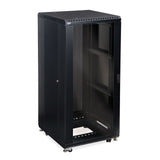 Kendall Howard - 3100-3-024-27 - 27U LINIER® Server Cabinet - Glass/Vented Doors - 24" Depth