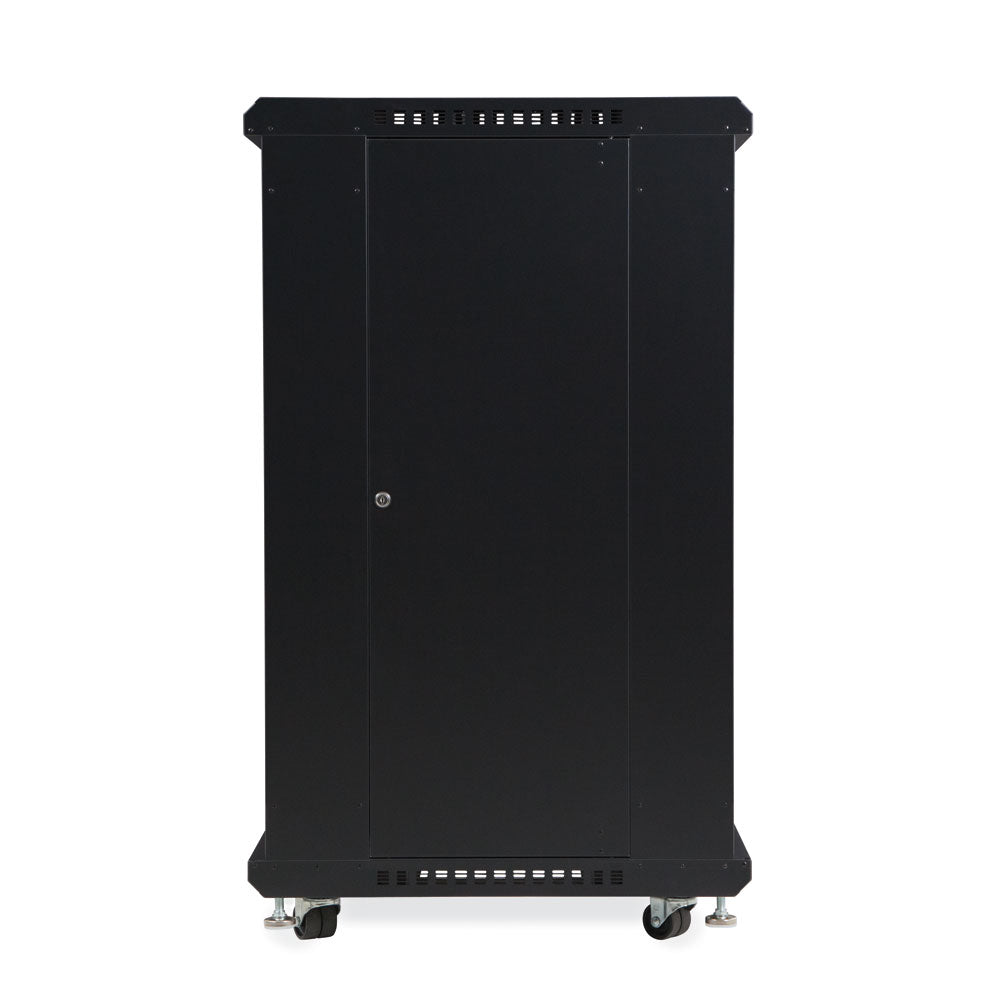 Kendall Howard - 3101-3-024-22 - 22U LINIER® Server Cabinet - Glass/Solid Doors - 24