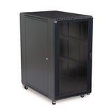 Kendall Howard - 3103-3-001-22 - 22U LINIER® Server Cabinet - Glass/Glass Doors - 36" Depth