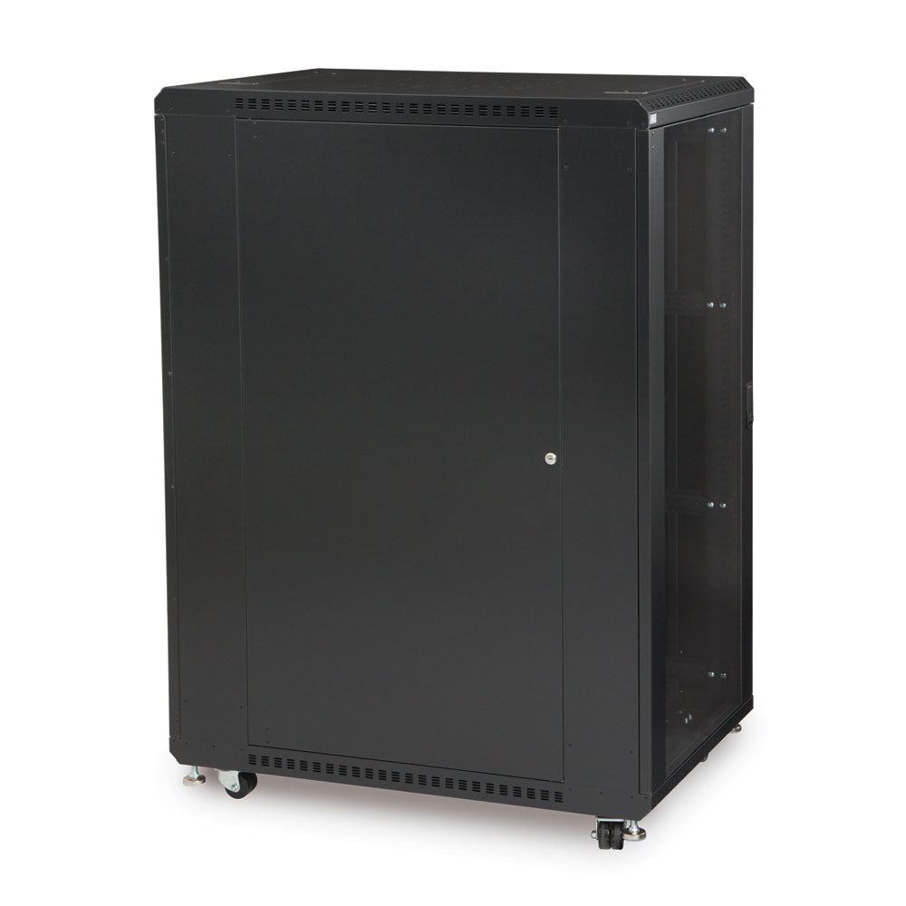 Kendall Howard - 3103-3-001-27 - 27U LINIER® Server Cabinet - Glass/Glass Doors - 36