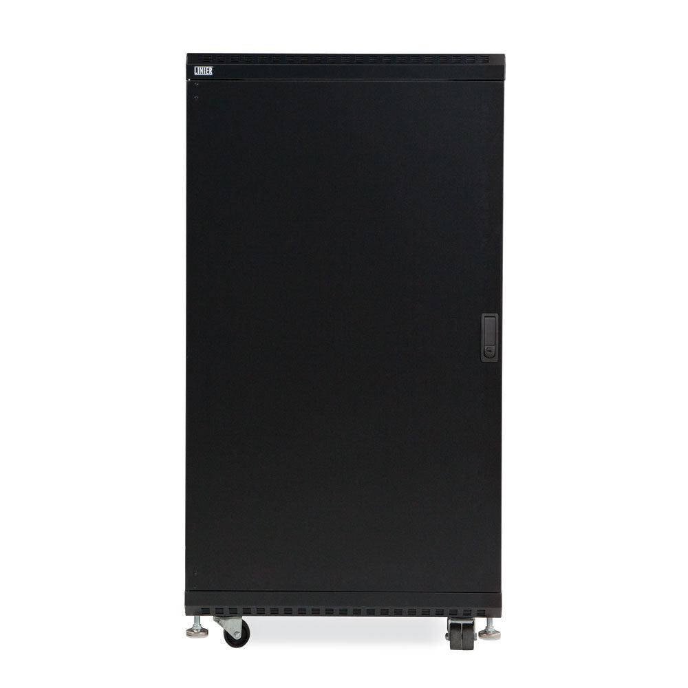 Kendall Howard - 3108-3-001-22 - 22U LINIER® Server Cabinet - Solid/Solid Doors - 36