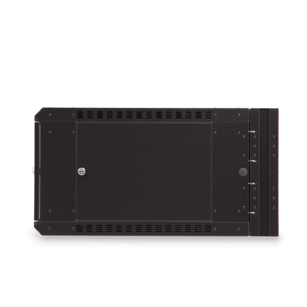 Kendall Howard - 3130-3-001-06 - 6U LINIER® Swing-Out Wall Mount Cabinet - Glass Door