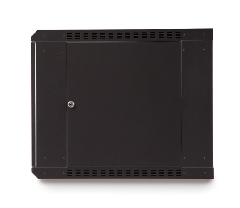 Kendall Howard - 3140-3-001-09 - 9U LINIER® Fixed Wall Mount Cabinet - Glass Door