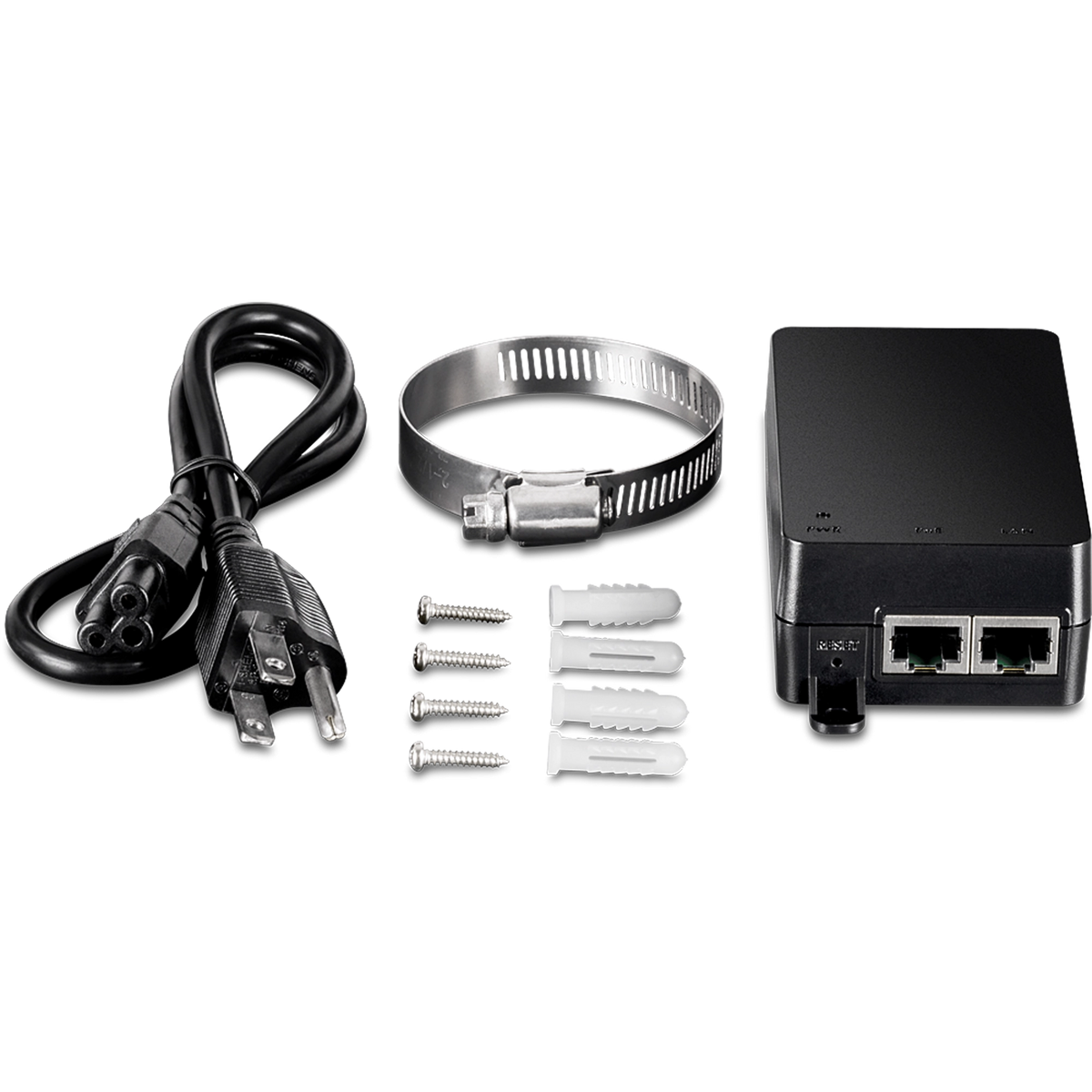 Trendnet - TEW-940APBO2K(CA) - 14 dBi WiFi 6 AX1200 Outdoor PoE Preconfigured Point-to-Point Bridge Kit
