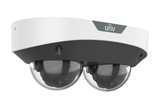 Uniview - IPC3224SS-ADF28K-I1 - 4MP, 2.88mm lens Dual-channel Non-Splicing Multiview Series IR Fixed Intelligent Network Camera