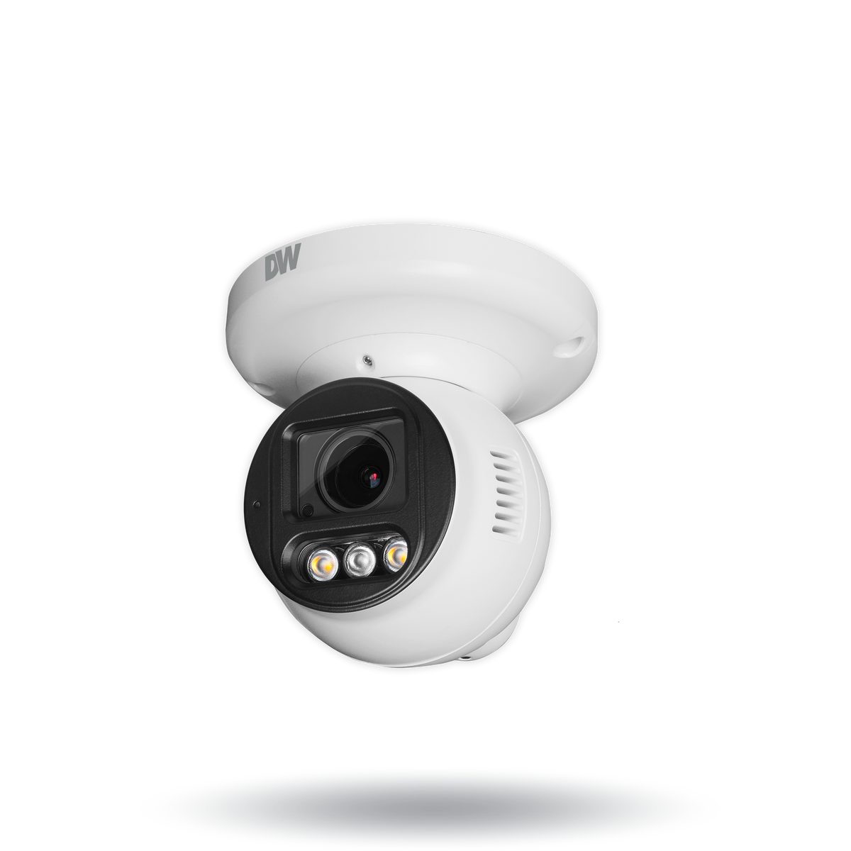 Digital Watchdog - DWC-XSTD05MFQ - MEGApix Ai 5MP Turret IP Camera with Vari-focal Lens, White Light LEDs, Flash Lights and QR Code Reader