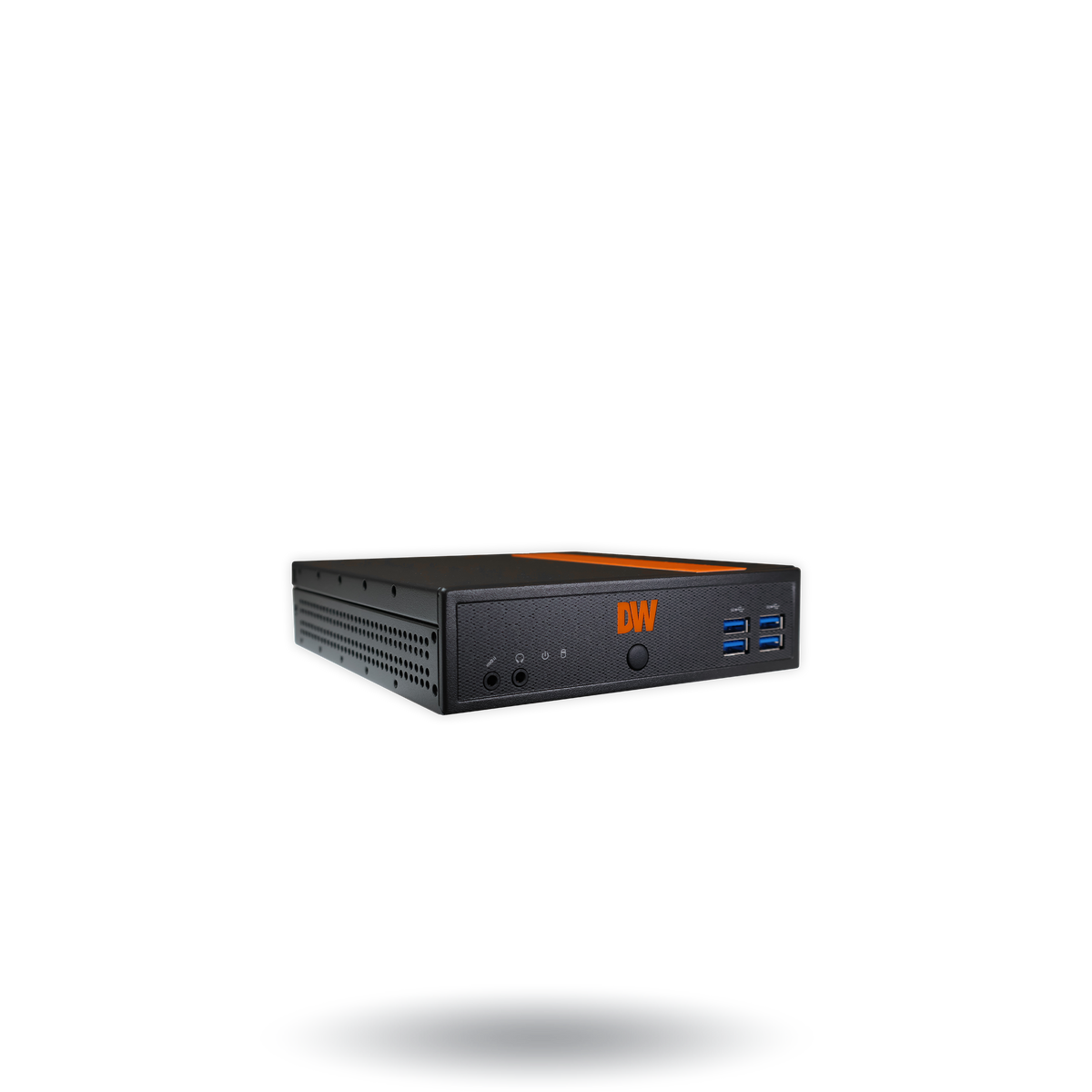 Digital Watchdog - DW-BJMX2T - Blackjack MX NVR Powered by DW Spectrum IPVMS, 2TB, 120 Mbps of recording throughput, Windows 10 OS on separate SSD, Dual Network Ports, 1 Microphone Input, 1 Audio Output, 1 x True HD Out, 1 x DP Out, 1 x VGA Out, 8x U