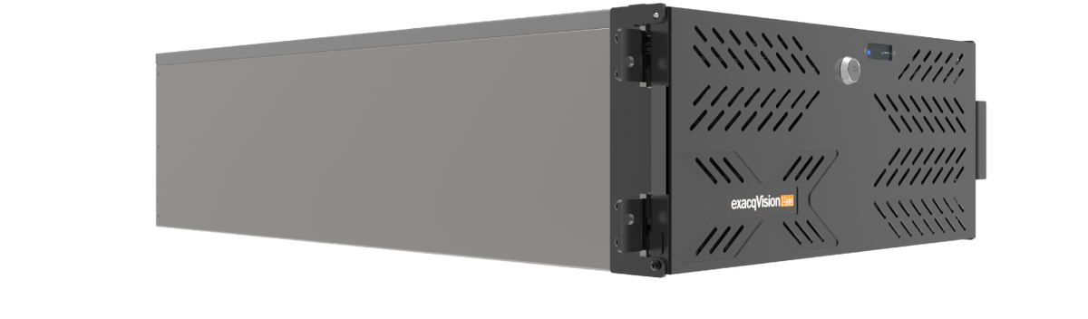 ExacqVision - 4808-66T-R4ZL - 54 TB Z-Series Rackmount 4U Recorder Professional Client Linux with 8 IP Licenses and 48 Analog Inputs