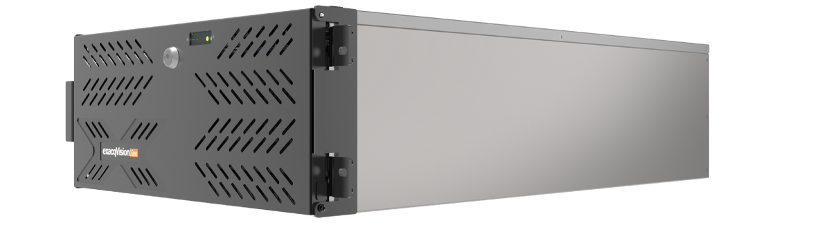 ExacqVision - 4808-78T-R4Z - 66 TB Z-Series Rackmount 4U Recorder Professional Client Win10 with 8 IP Licenses and 48 Analog Inputs