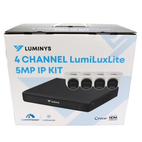 Luminys - K54-4D1A2 - 4 Channel 5MP LumiDeterrent IP Bundle