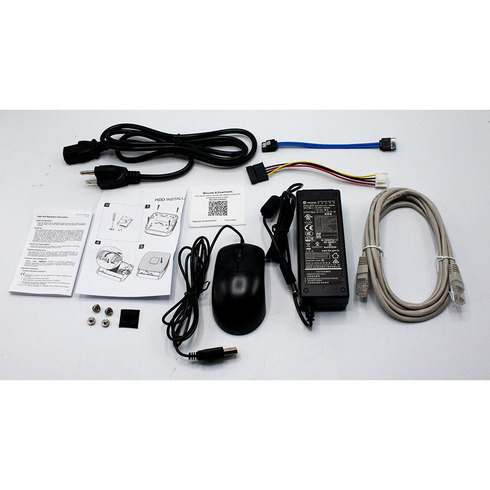 Dahua - N41C1P - NVR 4CH POE 4K 2SATA, NO HDD