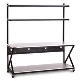 Kendall Howard - 5000-3-200-72 - 72" Performance 200 Series LAN Station - Folkstone