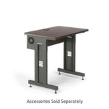 Kendall Howard - 5500-3-004-23 - 36" W x 24" D Training Table - African Mahogany