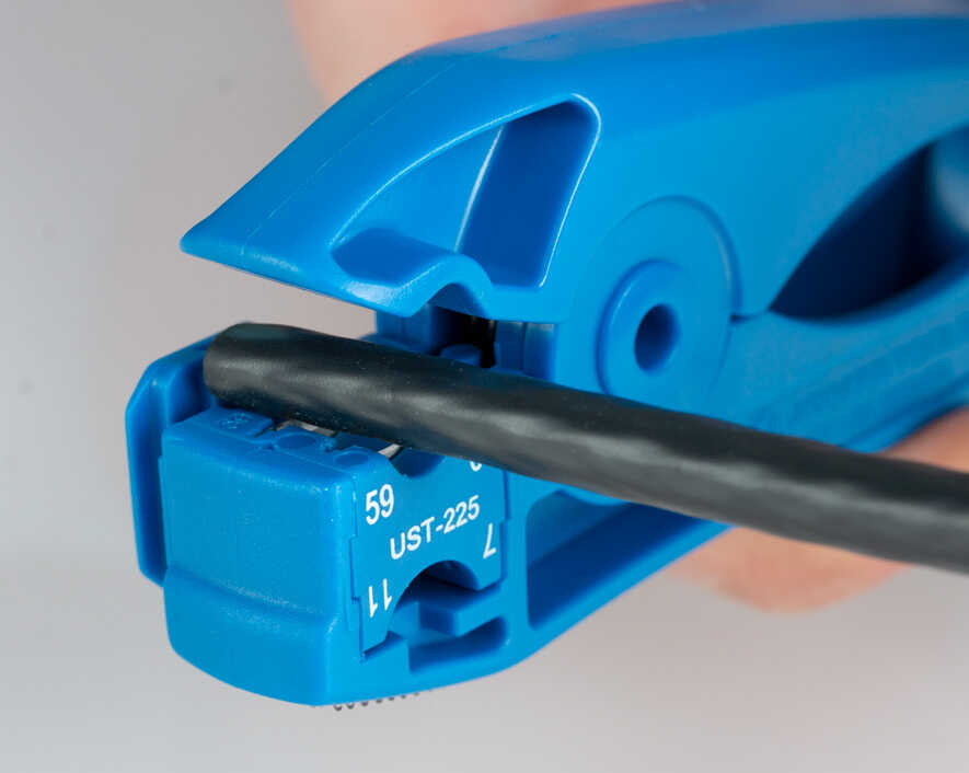 Jonard Tools - UST-135 - Coax Strip Tool, RG11 Coax W&Wo Stop