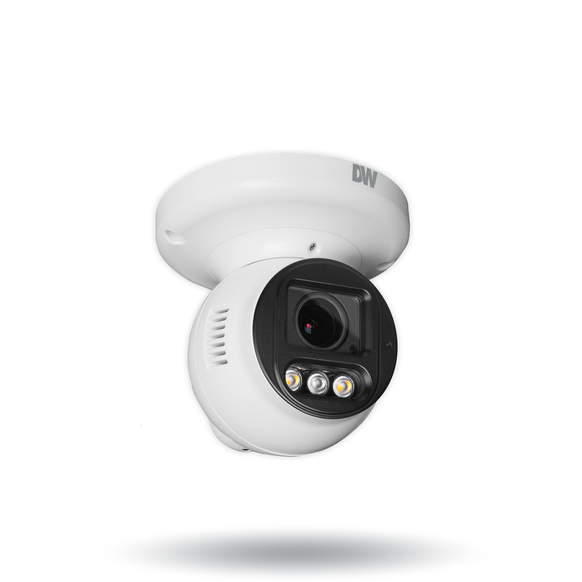 Digital Watchdog - DWC-XSTD05MFQ - MEGApix Ai 5MP Turret IP Camera with Vari-focal Lens, White Light LEDs, Flash Lights and QR Code Reader