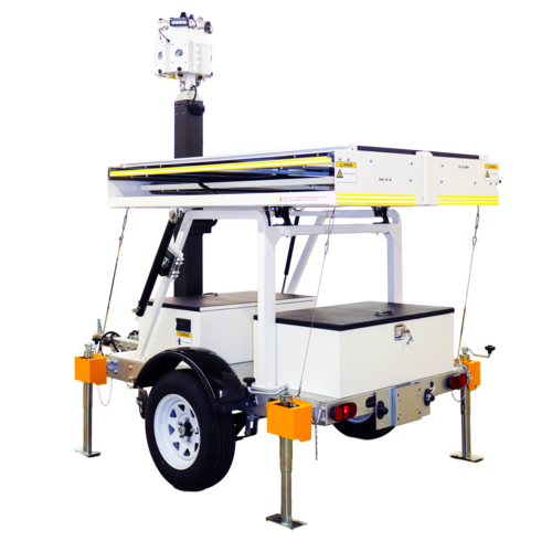 Luminys - TG-113A-OFS - LumiGuardian Solar Security Trailer Offshore Shipping Fee