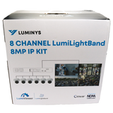 Luminys - K8T-16B2A4 - 16CH 8MP LumiLightBand IP Bundle