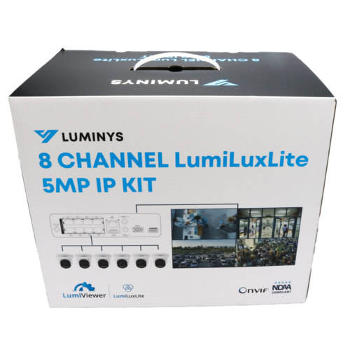 Luminys - K56-8D1A2 - 8 Channel 5MP LumiDeterrent IP Bundle