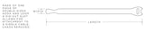 Rip-Tie - F-06-025-BK - 1/2 Inch Wide Fire Retardant Rip-Tie Lite 1 Roll of 25