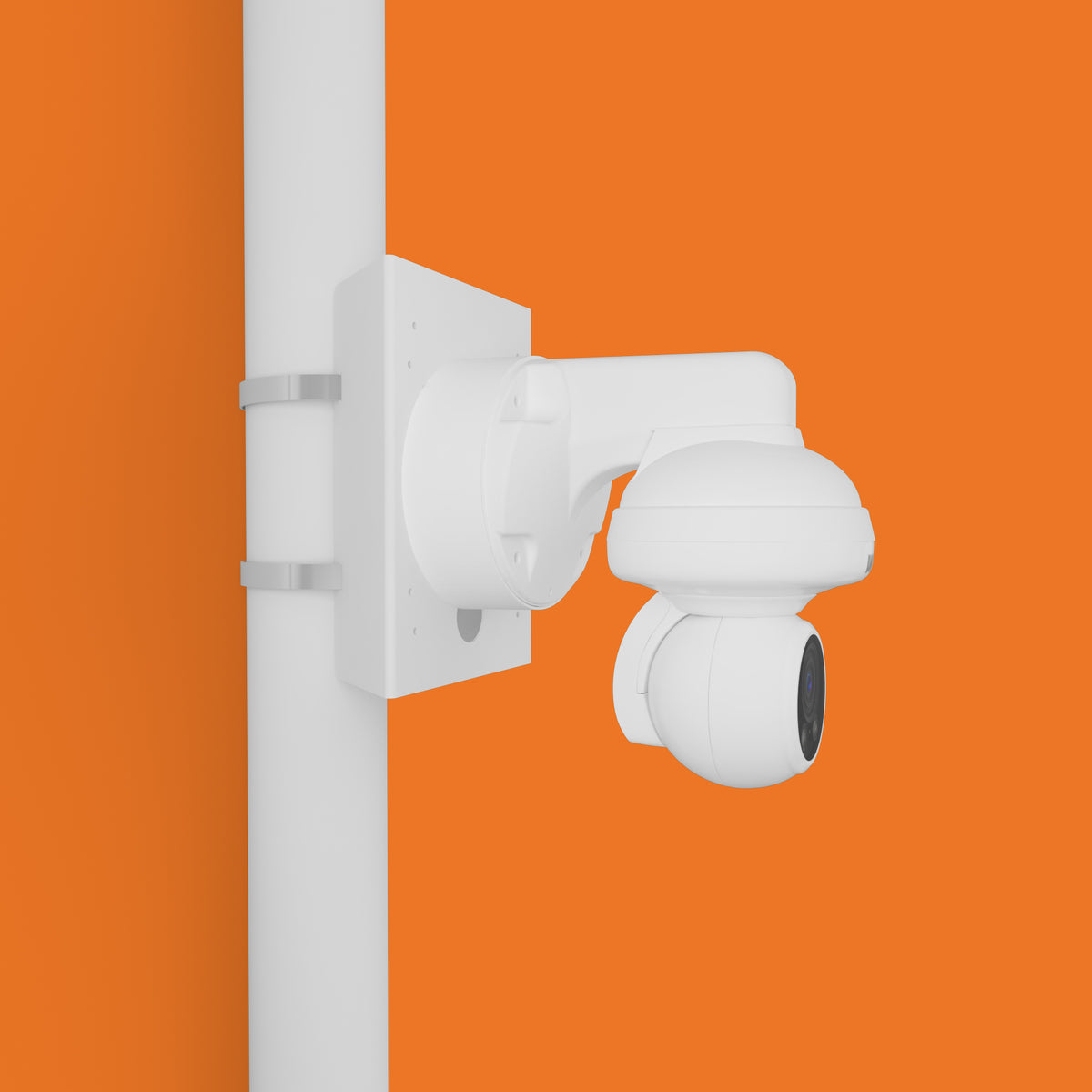 Digital Watchdog - DWC-MPVA5WiAT - MEGApix 5MP vandal ball turret IP camera with a vari-focal lens and IR with IVA+ license