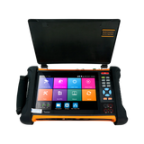 AVYCON - AIVO-70A8KM - 7" ALL-IN-ONE Network Tester, 8K IP Stream, 8MP TVI, AHD, CVI & Analog Compatible, Touch Screen 1920x1200 High Definition with OSD menu, IP Camera (ONVIF), PTZ (RS232/RS485), Digital Multi-meter, DC/AC voltage measurement, PoE 