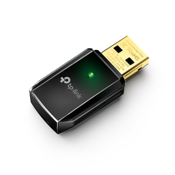 TP-Link - ARCHER T2U - AC600 Wireless Dual Band USB Adapter