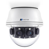 Arecont Vision - AV20CPD-118 - 20 Megapixel (MP) H.265/H.264 All-in-One 180° Panoramic True Day/Night Indoor/Outdoor Dome IP Camera