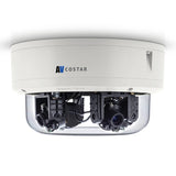 Arecont Vision - AV8476RS - 8MP Zoom Pan Tilt & Day/Night 7680x1080 H.265/H.264 Contera Omni Directional Remote Setup Outdoor Dome