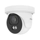 AVYCON - AVC-NCE81M - 8MP (3840x2160), H.265+ Turret IP Full Color Camera, True WDR, AI, InfiniteColor™, 8MP@30FPS, Triple Stream, 2.7-13.5mm Motorized A/F Lens, MicroSD, Onvif, DC12V / PoE, IP67, White
