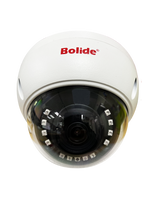 BOLIDE - BC1509AIR - 5.0MP AHD / TVI / CVI / Analog Vandal-Proof Dome Camera, 1/2.7 CMOS, 2.8mm Wide Angle Lens, IR Up to 65 ft., Control Over Coax, OSD, Quickswitch, 12VDC, White