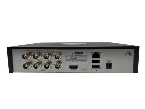 BOLIDE - BK-DVR8 - 8-Channel 1080N DVR, 56Mbps Throughput, Audio Over Coax, HDMI, 2x USB 2.0, 1x SATA Up to 12TB